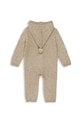 Chłopiec Konges Sløjd pajacyk niemowlęcy MATTOU KNIT ONESIE KS103904.9BYA brązowy