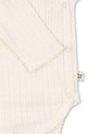 Konges Sløjd body bawełniane niemowlęce MINNIE NEWBORN BODY GOTS beżowy KS103919.9BYA