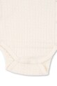 Konges Sløjd body bawełniane niemowlęce MINNIE NEWBORN BODY GOTS KS103919.9BYA beżowy