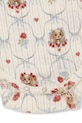 Konges Sløjd body bawełniane niemowlęce MINNIE NEWBORN BODY GOTS KS103919.9BYA beżowy