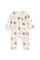 Βρεφική βαμβακερή ρόμπα Konges Sløjd MINNIE NEWBORN ONESIE GOTS KS103920.9BYA μπεζ AW25