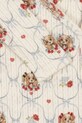 Βρεφική βαμβακερή ρόμπα Konges Sløjd MINNIE NEWBORN ONESIE GOTS KS103920.9BYA μπεζ