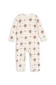 Βρεφική βαμβακερή ρόμπα Konges Sløjd MINNIE ONESIE GOTS Βρεφικό προϊόν μπεζ KS103921.9BYA