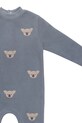 Donsje pajacyk niemowlęcy bawełniany Phlyn Onesie Koalas niebieski 3039201