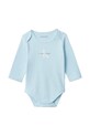 Боді для немовлят Calvin Klein Jeans блакитний IN0IN00337.9BYA