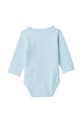 Боді для немовлят Calvin Klein Jeans IN0IN00337.9BYA блакитний AW25