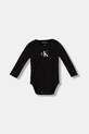 Kojenecké body Calvin Klein Jeans černá IN0IN00337.9BYA