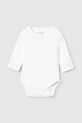 Mayoral Newborn body di cotone neonato/a Planet friendly bianco 2712.1D.Newborn.9BYA