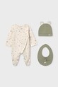 Mayoral Newborn śpioszki bawełniane niemowlęce Produkt niemowlęcy zielony 9979.1A.Newborn.9BYA