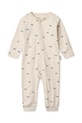 Liewood gyerek kezeslábas Birk Printed Pyjamas Jumpsuit Bébi termékek bézs LW20360.9BYA