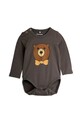 Mini Rodini body niemowlęce Bear Produkt niemowlęcy szary 25740108