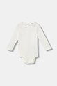 United Colors of Benetton body bawełniane niemowlęce Produkt niemowlęcy biały 3I9WAB00R.W.seasonal