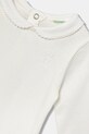 Chłopiec United Colors of Benetton body bawełniane niemowlęce 3I9WAB00R.W.seasonal biały