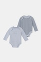Body pre bábätká United Colors of Benetton 2-pak Pre bábätká modrá 3DKAAB00S.W.seasonal