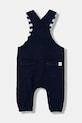 Detský bavlnený overal United Colors of Benetton 3IDMAT014.W.seasonal tmavomodrá AW25