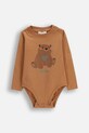 Coccodrillo body niemowlęce z bawełną Produkt niemowlęcy brązowy ZC5112102FBN
