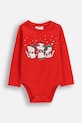 Βρεφικό body βαμβακερό Coccodrillo Βρεφικό προϊόν κόκκινο ZC5112104MER
