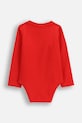 Βρεφικό body βαμβακερό Coccodrillo ZC5112104MER κόκκινο AW25