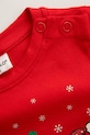 Αγορίστικα Βρεφικό body βαμβακερό Coccodrillo ZC5112104MER κόκκινο