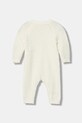 United Colors of Benetton pajacyk z domieszką kaszmiru niemowlęcy 1IQLAT006.W.Seasonal beżowy AW25