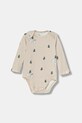 United Colors of Benetton body niemowlęce 2-pack 3DKAAB00U.W.Seasonal beżowy AW25