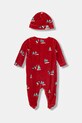 United Colors of Benetton śpioszki niemowlęce 2-pack 3WQSAK01G.W.Seasonal czerwony AW25