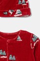 Chłopiec United Colors of Benetton śpioszki niemowlęce 2-pack 3WQSAK01G.W.Seasonal czerwony
