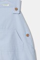 Deklice Otroški bombažni romper United Colors of Benetton 4O5GAT014.W.Season.9BYA modra