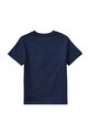 Polo Ralph Lauren t-shirt bawełniany dziecięcy 322843794001 granatowy AW25