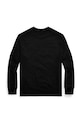 Bavlnené tričko s dlhým rukávom Polo Ralph Lauren 323843804001 čierna AW25