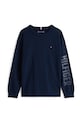 Дитячий бавовняний лонгслів Tommy Hilfiger KB0KB09845.98.122.9BYA темно-синій AW25