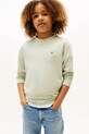 Tommy Hilfiger longsleeve bumbac turcoaz KB0KB09846.128.176.9BYA