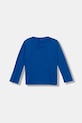 Бебешка памучна блуза с дълъг ръкав Guess I5YI00.K8HM4.9BYA син AW25
