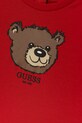 Chłopiec Guess longsleeve bawełniany niemowlęcy I5YI02.K8HM4.9BYA czerwony