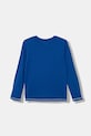 Дитячий бавовняний лонгслів Guess L5YI00.K8HM4.9BYA блакитний AW25