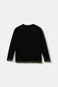 Guess longsleeve bawełniany dziecięcy L5YI00.K8HM4.9BYA czarny AW25