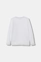 Guess longsleeve bawełniany dziecięcy L5YI02.K8HM4.9BYA biały AW25