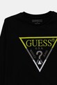 Chłopiec Guess longsleeve bawełniany dziecięcy L5YI06.K8HM4.9BYA czarny