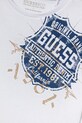 Chłopiec Guess longsleeve bawełniany dziecięcy L5YI16.K8HM4.9BYA biały