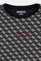 Chłopiec Guess longsleeve bawełniany dziecięcy L5YI18.K8HM4.9BYA niebieski