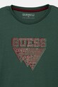 Chłopiec Guess longsleeve bawełniany dziecięcy L5YI27.K8HM4.9BYA zielony