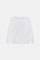 Guess longsleeve bawełniany dziecięcy N5YI01.K8HM4.9BYA biały AW25