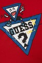 Chłopiec Guess longsleeve bawełniany dziecięcy N5YI01.K8HM4.9BYA czerwony