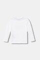 Guess longsleeve bawełniany dziecięcy N5YI21.K8HM4.9BYA biały AW25