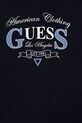 Chłopiec Guess longsleeve bawełniany dziecięcy N5YI21.K8HM4.9BYA granatowy