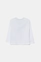 Guess longsleeve bawełniany dziecięcy N5YI23.K8HM4.9BYA biały AW25