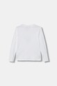 Guess longsleeve bawełniany dziecięcy N5YI24.K8HM4.9BYA biały AW25