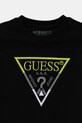 Chłopiec Guess longsleeve bawełniany dziecięcy N5YI24.K8HM4.9BYA czarny