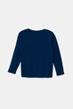 Guess longsleeve din bumbac pentru copii N5YI25.K8HM4.9BYA albastru AW25