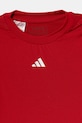 Chłopiec adidas Performance longsleeve dziecięcy JW7960 czerwony